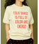 フロッキーロゴ 半袖フットボールTシャツ