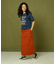 フロッキーロゴ 半袖フットボールTシャツ