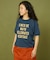 フロッキーロゴ 半袖フットボールTシャツ