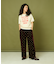 フロッキーロゴ 半袖フットボールTシャツ