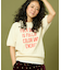 フロッキーロゴ 半袖フットボールTシャツ