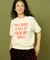フロッキーロゴ 半袖フットボールTシャツ