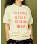 フロッキーロゴ 半袖フットボールTシャツ