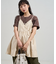 レースギャザーカシュクールチュニック＜セットアップ対応＞