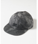 別注 LEATHERETTE Print Flat Visor 6Panel Cap