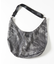 別注 LEATHERETTE Print Round Shoulder Bag