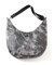 別注 LEATHERETTE Print Round Shoulder Bag