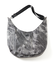 別注 LEATHERETTE Print Round Shoulder Bag