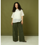 ミリタリーワイドパンツ
