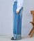 ウォッシュ加工 ロールアップ イージーデニムパンツ【限定展開】
