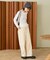 ツイル イージーストレートパンツ＜セットアップ対応＞ 限定展開