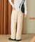 ツイル イージーストレートパンツ＜セットアップ対応＞ 限定展開