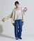 ツイル イージーストレートパンツ＜セットアップ対応＞ 限定展開