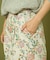 花ジャガードワイドパンツ
