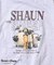 「Shaun the Sheep」フロントロゴプリントTシャツ