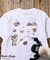「Shaun the Sheep」フード バックプリントTシャツ