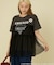 NBA プリント チュールフリル ドッキングTシャツ