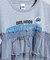 NBA プリント チュールフリル ドッキングTシャツ