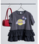 NBA プリント ドッキング チュニックTシャツ