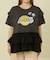 NBA プリント ドッキング チュニックTシャツ