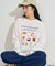 miffy フードプリント ロンT