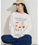 miffy フードプリント ロンT