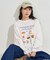 miffy フードプリント ロンT