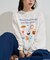 miffy フードプリント ロンT