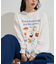 miffy フードプリント ロンT
