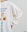 miffy フードプリント ロンT