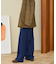 ＜マシーンウォッシャブル＞ スウェットライクニットパンツ