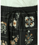 パッチワーク花刺繍パンツ