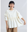 <UVカット＞multi functional 7分袖フリルTシャツ