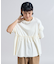 <UVカット＞multi functional 7分袖フリルTシャツ