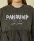 ティアードフリルロゴ切替 7分袖Tシャツ