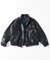 別注 LEATHERETTE Stand Collar Blouson
