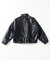 別注 LEATHERETTE Stand Collar Blouson