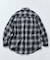 Relax Fit リラックスフィット オンブレチェック  ネルシャツ 【限定展開】