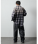 Relax Fit リラックスフィット ブリーチ加工 オンブレチェック ネルシャツ 【限定展開】