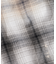 Relax Fit リラックスフィット ブリーチ加工 オンブレチェック ネルシャツ 【限定展開】