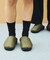 SUBU Permanent Collection 2025 ORIGINALS F-LINE パーマネント ウィンター サンダル モックシューズ