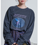 【DISNEY FANTASIA】 箔フロントプリント 長袖Tシャツ