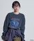 【DISNEY FANTASIA】 箔フロントプリント 長袖Tシャツ