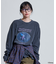 【DISNEY FANTASIA】 箔フロントプリント 長袖Tシャツ