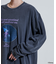 【DISNEY FANTASIA】 箔フロントプリント 長袖Tシャツ