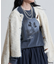 【DISNEY FANTASIA】 ボックス モノクロフロント プリント長袖Tシャツ