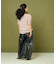 レザレット イージー タックパンツ