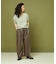 レザレット イージー タックパンツ