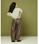 レザレット イージー タックパンツ