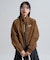 別注 LEATHERETTE STAND COLLAR  BLOUSON